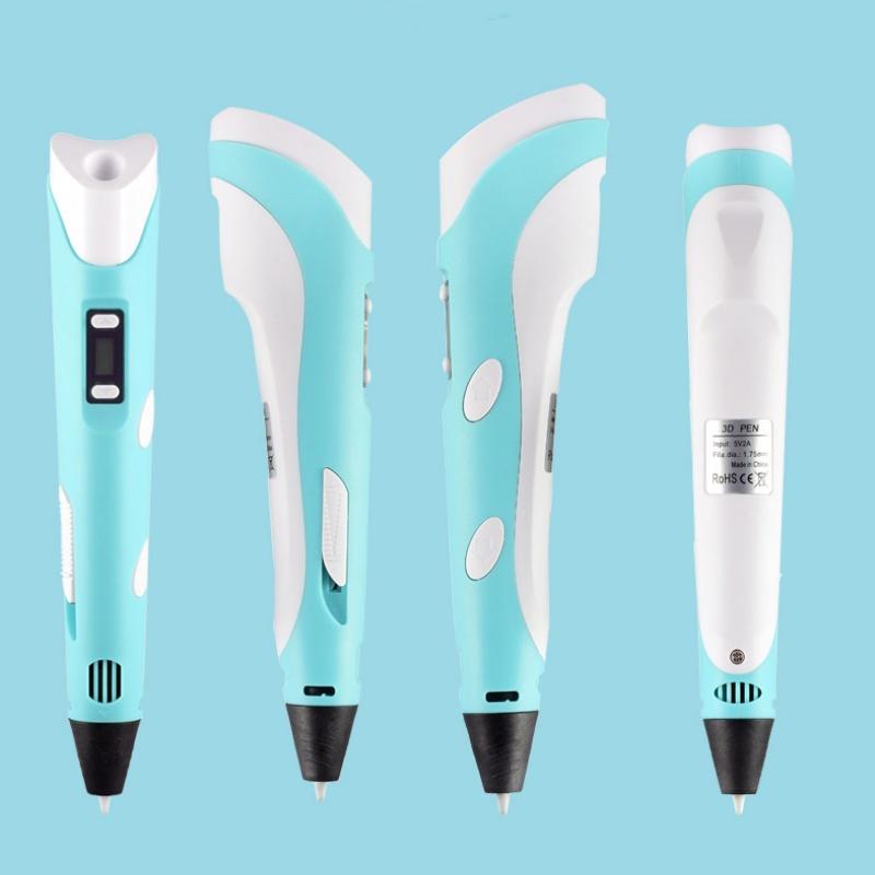 3D Printer Pen With PLA Filament Magic Maker Arts for Student Gift Printing Drawing Pen