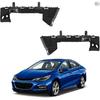 Front Bumper Cover Support Retainer Bracket Pair For 2016 2017 2018  Cruze