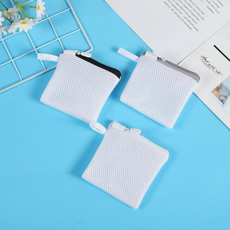 Thickened Polyester Mesh Laundry Bag Mini Multi-Function Laundry Bag Bra Lingerie Socks Laundry Basket Washing Machine Sorting
