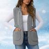 Women's Fashion Casual Loose Lamb Wool Female Short   Winter  Vest