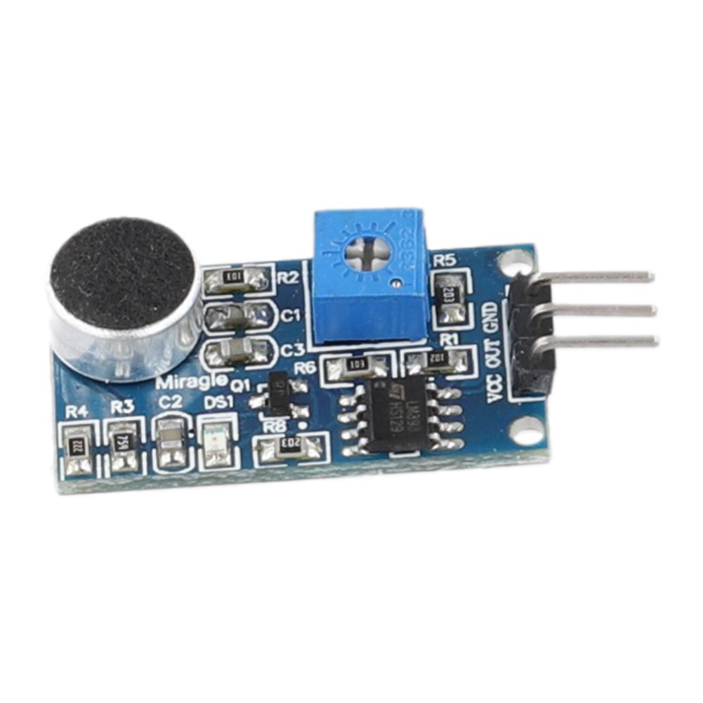 

hot Switch Detection LM393 Whistle Switch DC 4-6V Microphone Amplifier for Ardui