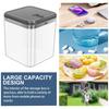 Transparent Lock Box with Password Lockable Storage Box for Phone Gaming Device Food Snack Refrigerator Personal Items Safe box