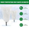 Winter Shrub Plant Protective Cover Small Tree Frostproof Fabric Garden Potted Plant Against Cold Tool Warm Cloth Drawstring Bag