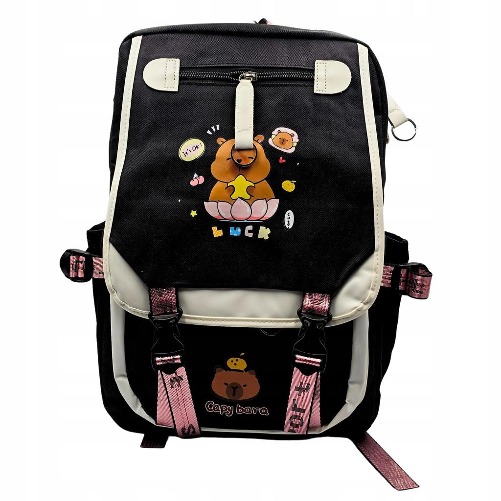 Zaino Kapybara Per Scuola Scuola Viaggio Urbano Capiente Kapybarka