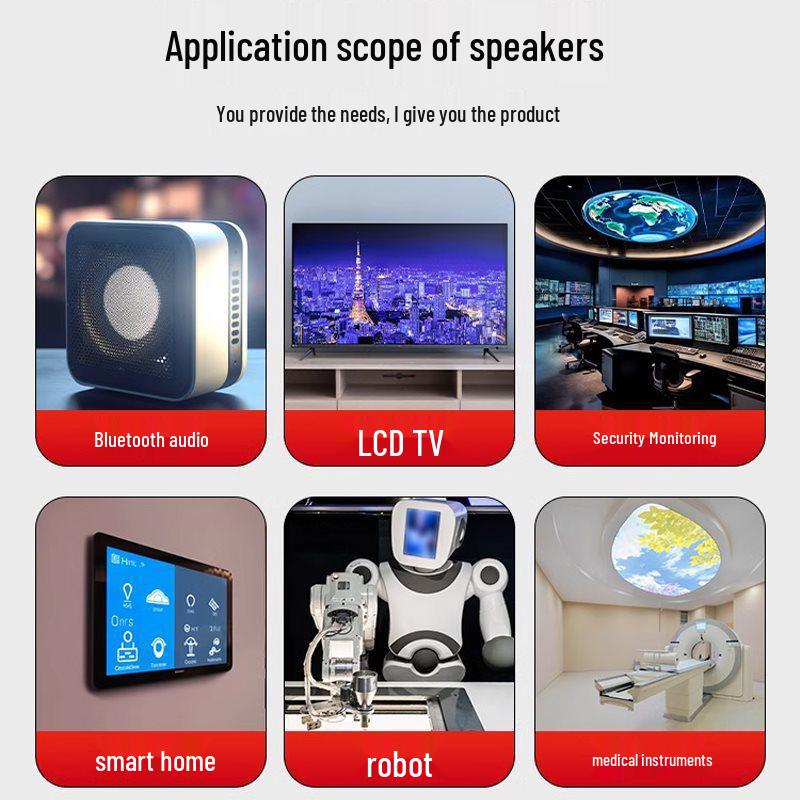 2828 Full-Range 4 Ohm 3W Bass Small Speaker for Home & Table