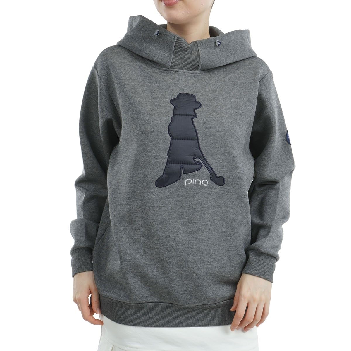 

Sweatshirt Hoodie Golf LL [Ping Apparel] Women s (Stretch, Mr.Ping) / / 622-4262904 021_Gray
