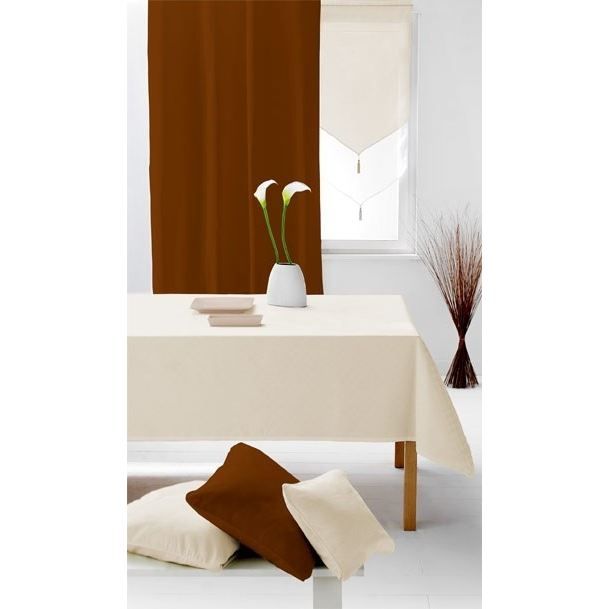 Nappe "ALIX" 140 x 240 cm ficelle