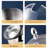 LETGANT Stainless Steel Commercial Hot Pot Condiment Bowl