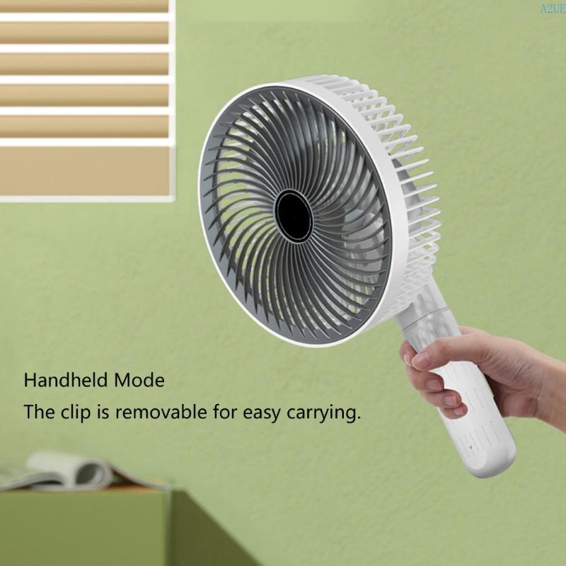 A2UE Portable Rechargeable Desktop Fan with 3 Speed Setting and 180 Degree Rotation CN