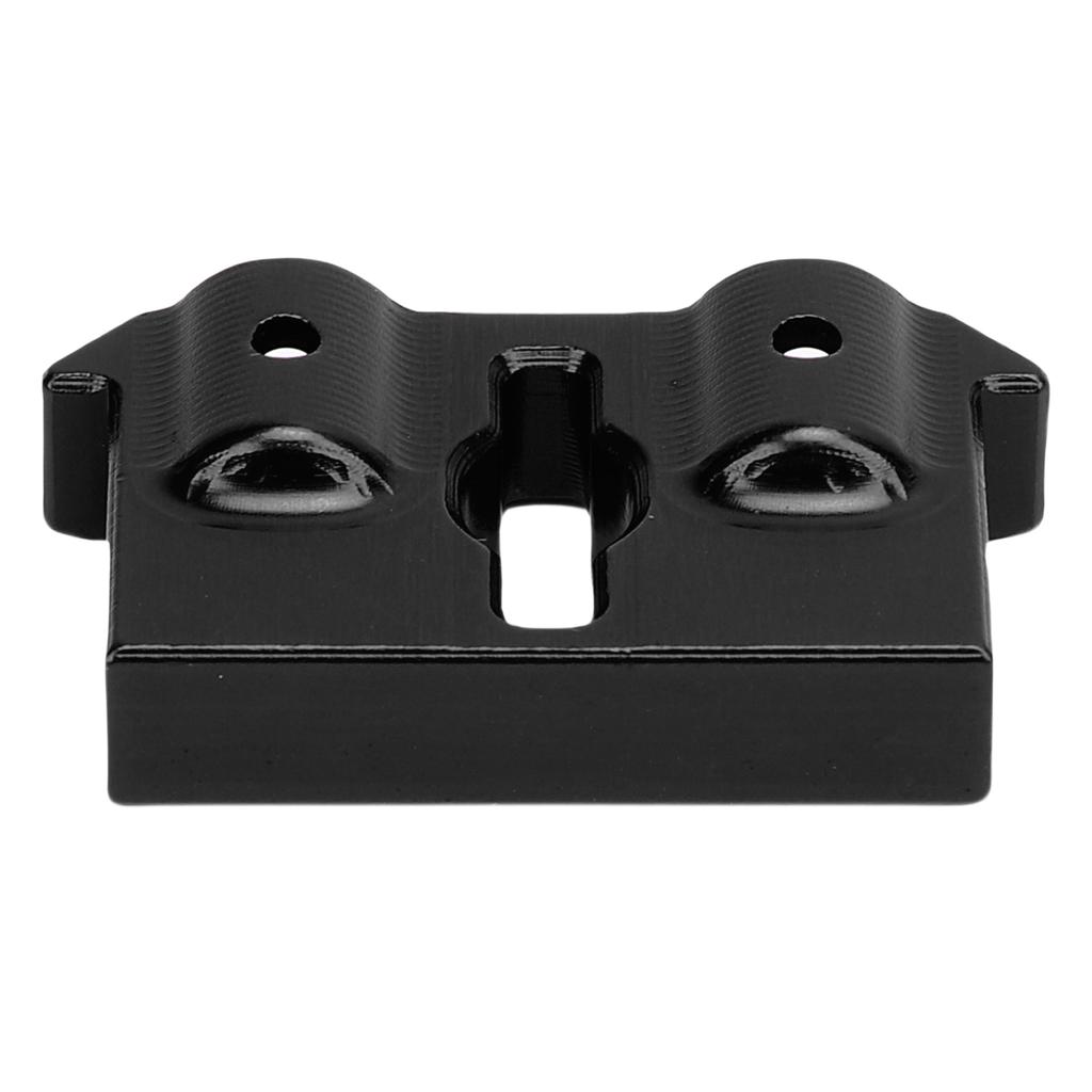 RC Front Bumper Mount Replacement for Redcat Ascent 18 1 18 Scale RC Aluminum Front Bumper Connector Black