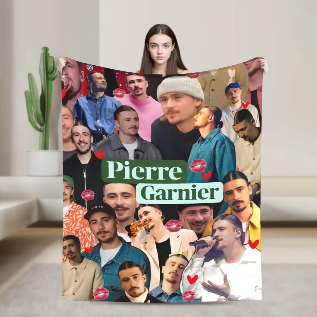 PIERRE GARNIER EVERY SECOND  Blanket  Soft Warm Pattern Plush Bedding Throws For Outdoor Camping Flannel Bedspread Bed Cover