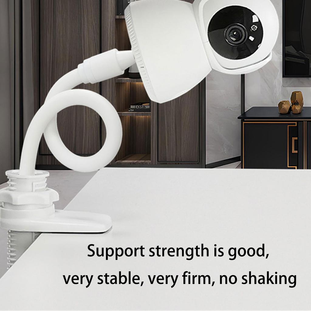 Držák dětské chůvičky bez vrtání Nastavitelný držák kamery s 360stupňovou rotací pro snadný dohled nad dítětem a bezpečnost
