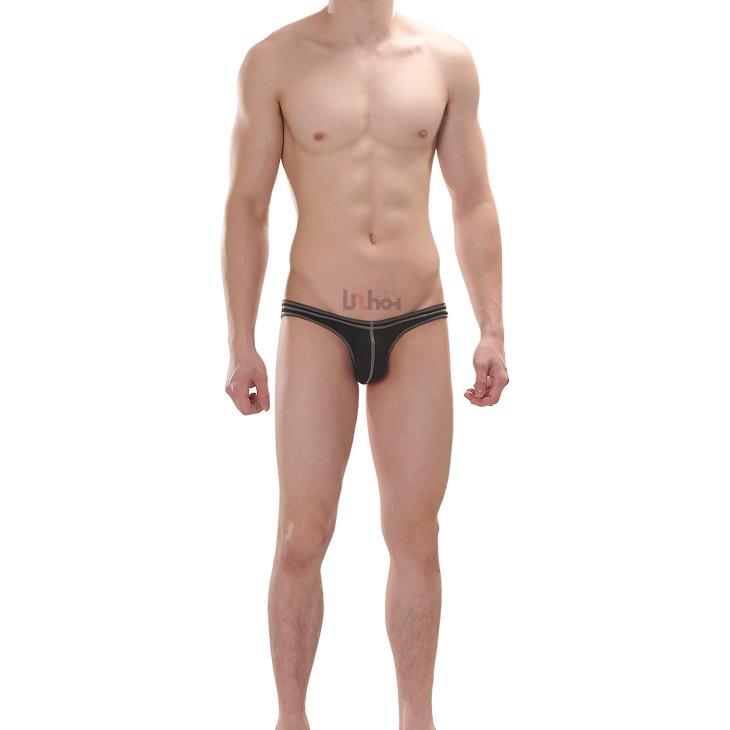 Tuhashe Men's Modal Sports Briefs - Contrast Color, Sweat-Absorbent, Breathable (Style 13022)