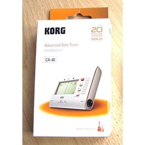 Chromatisches Stimmgerät - KORG - CA40 - Weiß - Traditionell - Für Erwachsene