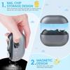 Portable Smart Nail Clipper for Seniors with LED Light Toenail Trimmer