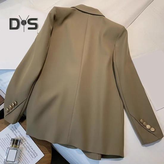 Dámský kostýmek sako Ležérní kancelářské sako Dámský kabát Klopový límec Business sako pro práci Párty Venkovní volný čas
