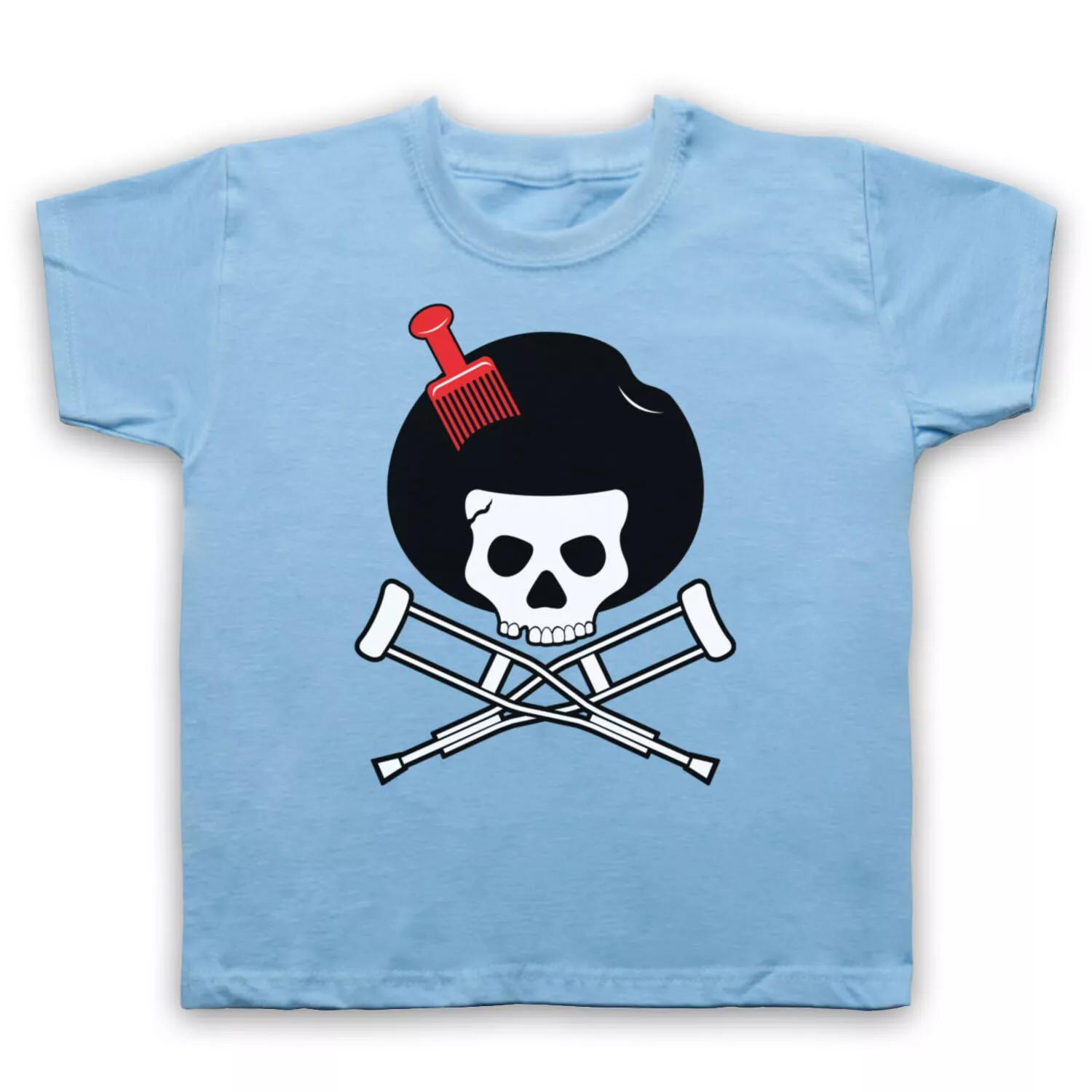 JACKASS SKULL AND CROSSBONES UNOFFICIAL KNOXVILLE AFRO KIDS CHILDS Boys Baby Children T-shirt 100