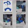 Sturdy Ergonomic Blue Impact Drill Grinding Tool For Comfortable Grip And Accurate Drilling In Home Renovation