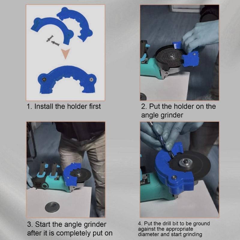 Sturdy Ergonomic Blue Impact Drill Grinding Tool For Comfortable Grip And Accurate Drilling In Home Renovation