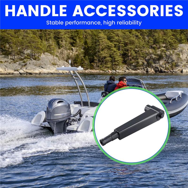 ABLZ-6B4-42111-00-4D Handle, Steering For Yamaha 9.9HP 15HP Outboard Motor 2 Storke 6B4-42111 Boat Motor