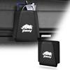 Leather Storage Pocket for Jimny Nomad JC74 JB64 Two Sizes Available Fits Seat Side Passenger Short Black - - Gap, Door, Side, &
