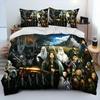 Impressão 3D L-O Senhor dos Anéis H-O Hobbit Confortável Capa de Edredom Fronha Conjunto de Roupa de Cama Decoração de Quarto Infantil Têxtil para Casa