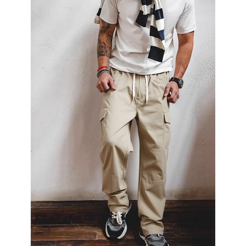 American Mountain Outdoor Functional Quick-Drying Overalls Men's Summer Thin Sports Pants Foreign Trade Men's Casual Trousers