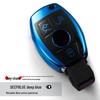 Mercedes-Benz Key Cover for C-Class/C200L/GLC260/GLK300 - TPU Silicone Protective Shell with Buckle