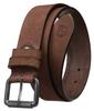 Wide Leather Belt PTN LTP-BUF-H-135-9791 Brown
