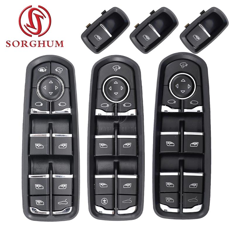 SORGHUM 7PP959858A 7PP959855BDML 7PP959858R M Child Power Window Switch For Porsche Panamera 970 Cayenne 92A Macan 95B 7PP959858