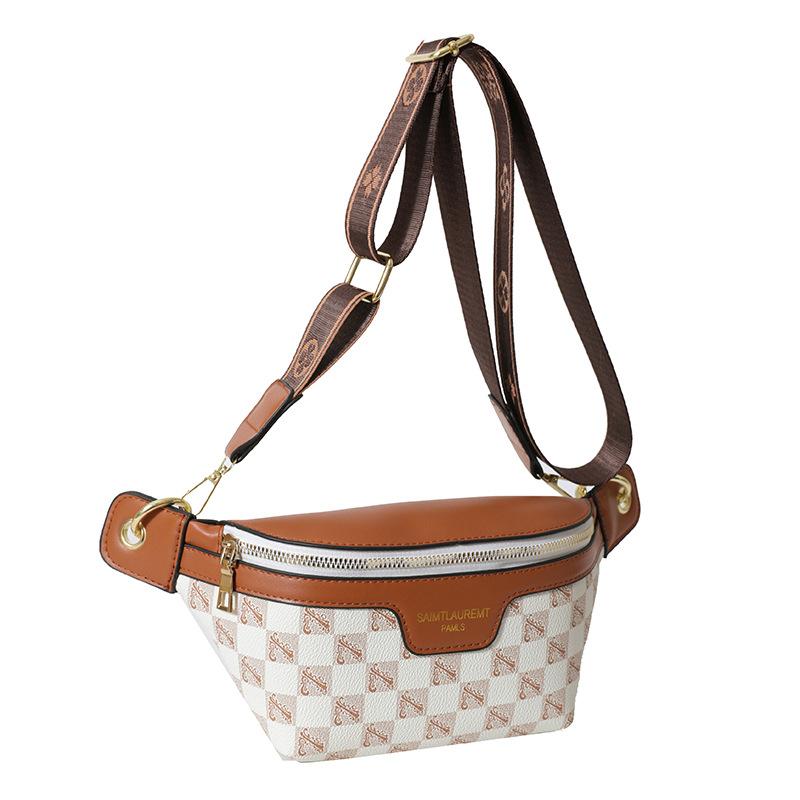 Neue Damentasche, ins trendige Nischen-Brusttasche Bauchtasche, modisch einseitig tragbar Crossbody, entfesselt vielfältigen Charme.