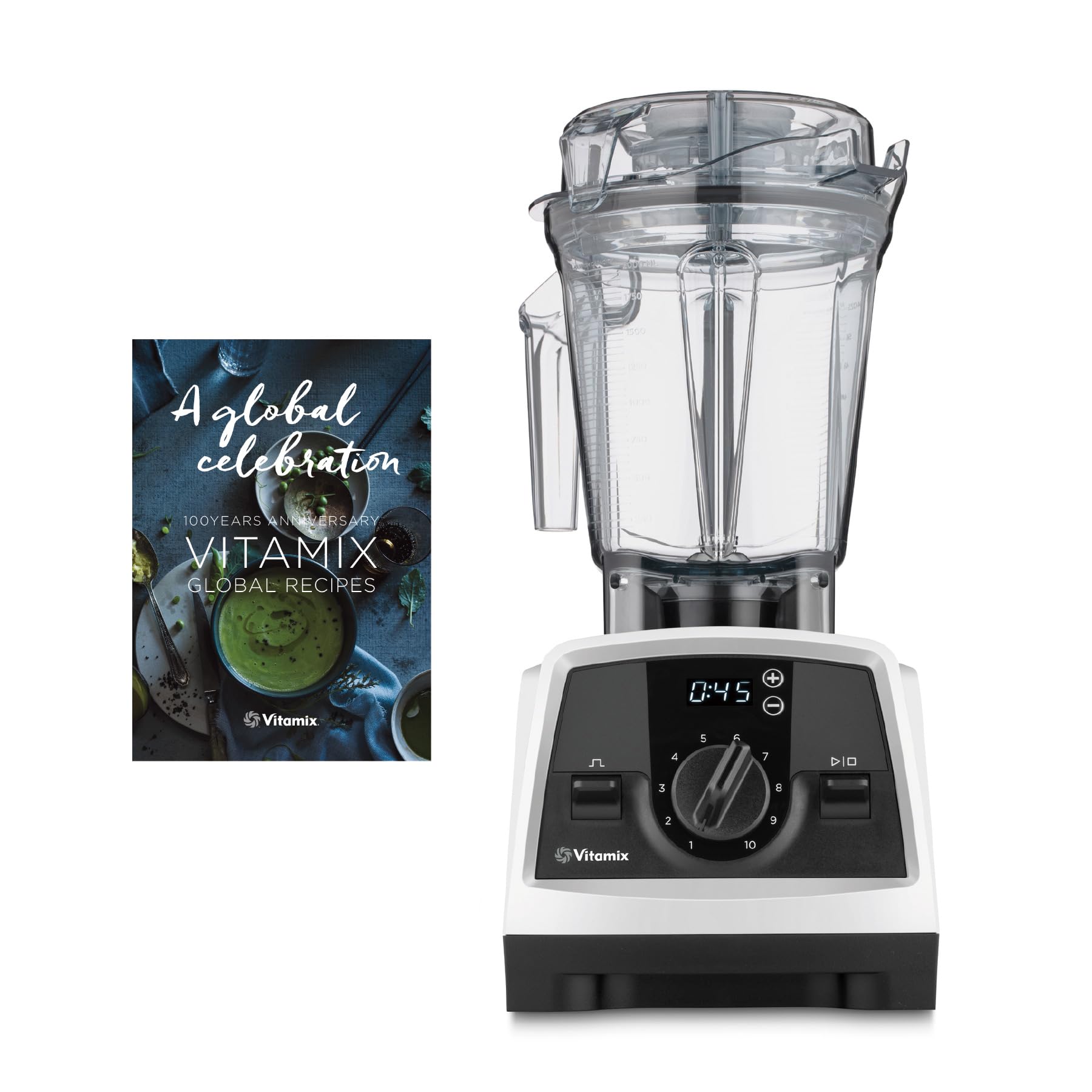 

Блендер Vitamix V1200i White с ограниченным бонусом 8 функций в 1 контейнере объемом 2 л Гарантия 10 лет Блендер [Официальный]