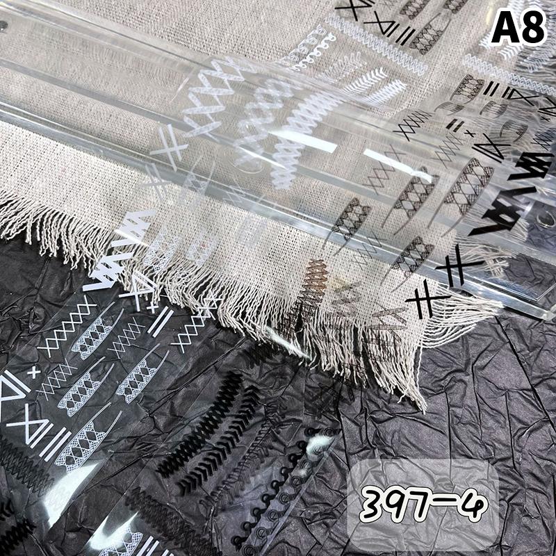 Vlinder Bloem Strik Nagellak Transfer Folie Papier 50cm voor Doe-het-zelf Manicure Thuisgebruik Decoraties