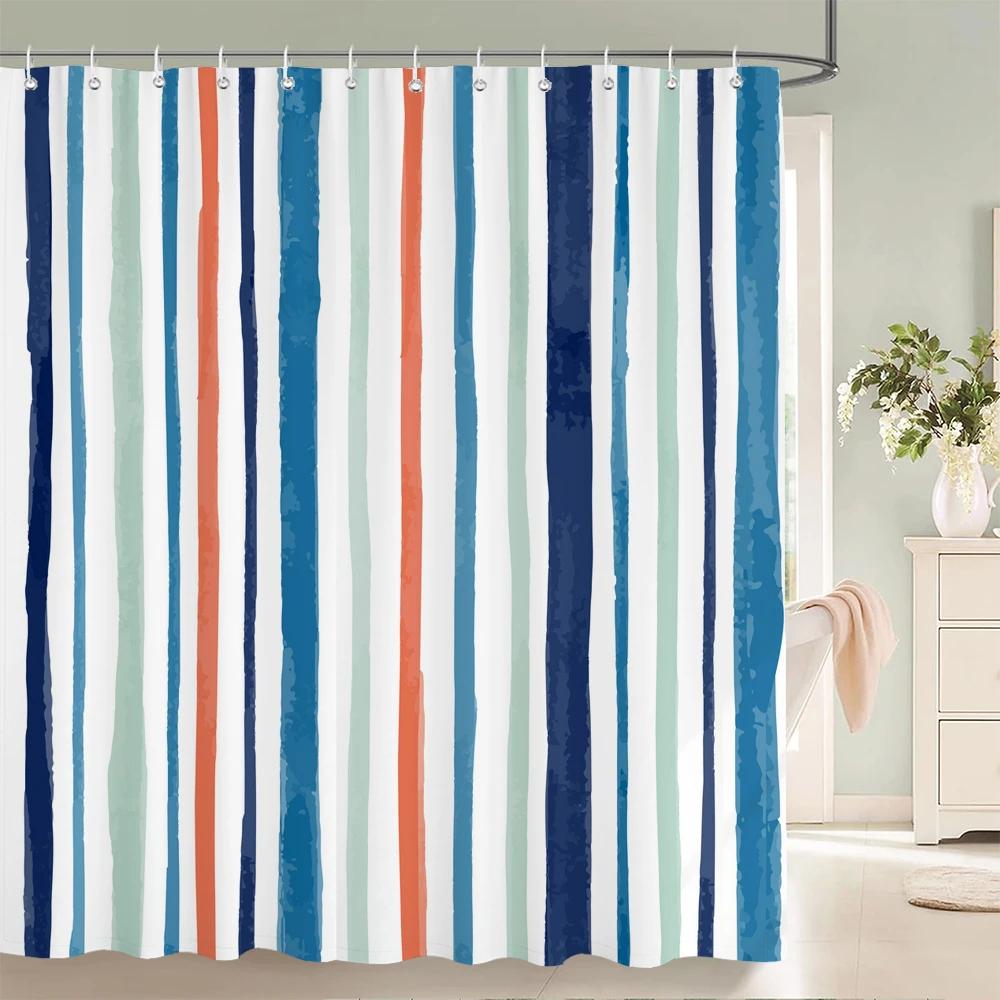 3d Flowers Pattern Shower Curtains Bath Curtain 180*180cm Waterproof Bathroom Decor Washable Fabric Bath Screen With Hooks