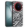 For Vivo X300 X200 X200S Ultra Case Dairy Cow Zebra Leather Magnetic Suction Keys Lens Frame Anti-Fingerprint Soft Cover
