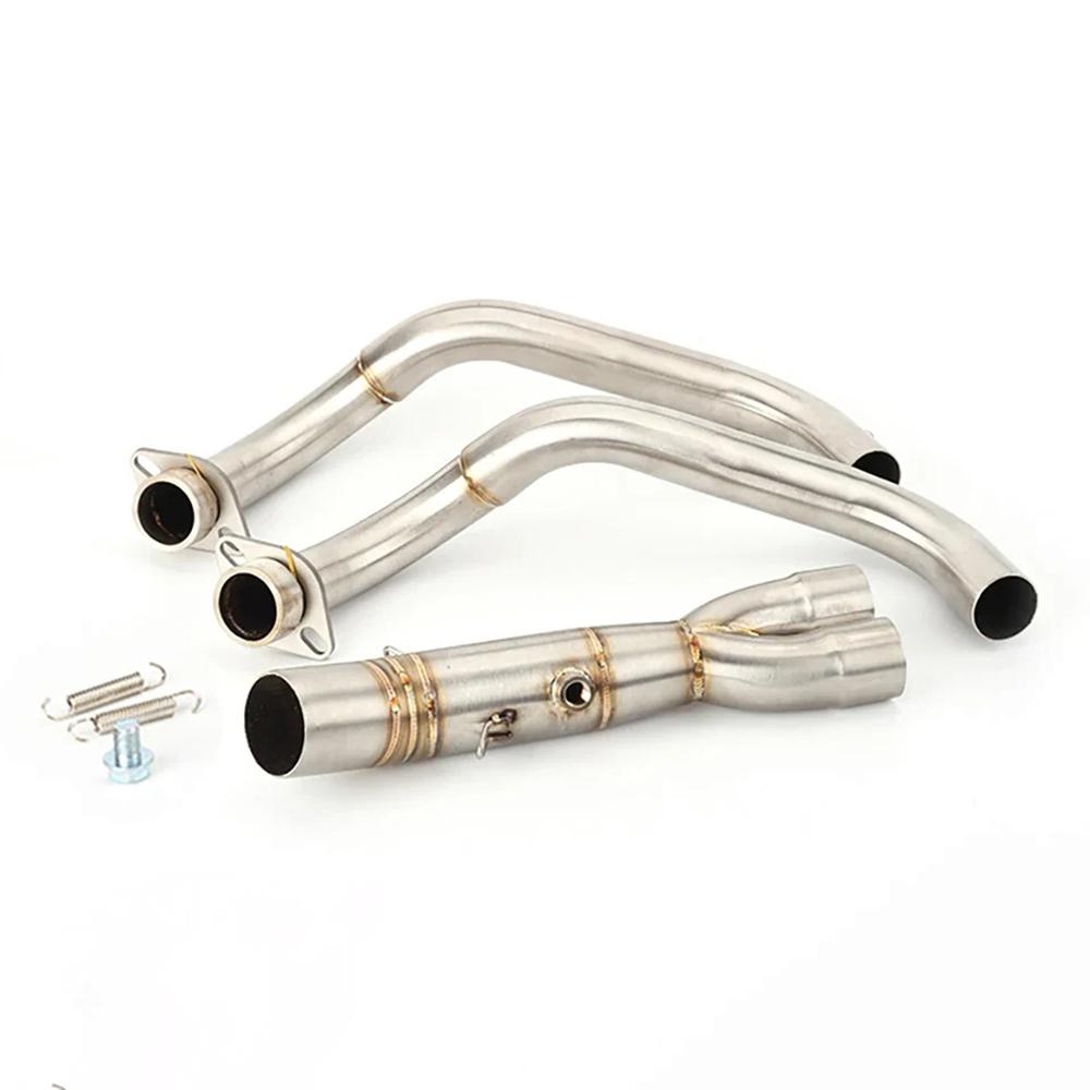 Motorcycle sc Exhaust Front Pipe Muffler System Modified Escape For Yamaha MT-07 FZ-07 MT07 FZ07 XSR700 2014-2023