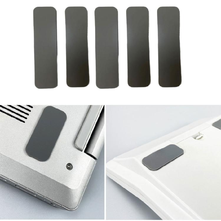 Replacement Silicone Laptop Foot Pad Oval Mats Protectors for Keyboards Models AntiSlip Rubber Strips