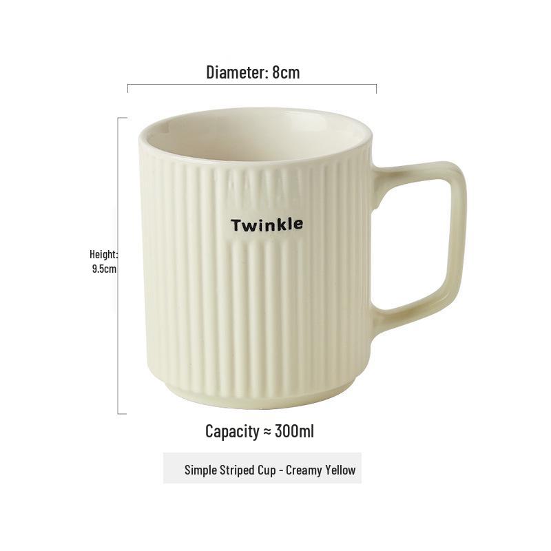 Japanese Ceramic Mug for Summer - Girls, Couples, Office, Coffee & Tea