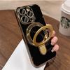Magsafe Bracket Stand Holder Case for IPhone 15 14 13 12 Pro Max 15 Plus Slim Plating Magnetic for Iphone 15 Pro 14pro Max Cover