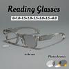 Neutral Classic Square Photochromic Far-Sighted Glasses Men'S Trend Of Anti-Blue Light Outdoor Color-Changing Reading Sunglasses
