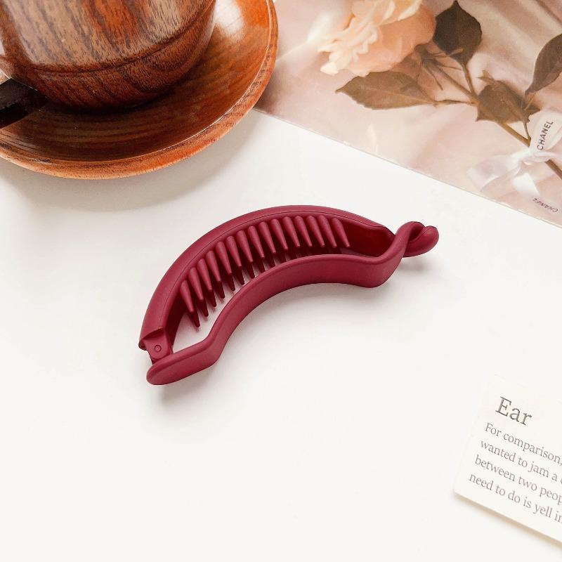 High-end Oval Duck ClipElegant Hair Clip Ponytail Buckle Clip Updo Grappling Clip and Hair Accessory