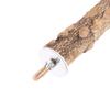 Finches Wooden Natural Conure Bird Perch Parrot Toy Chewing Stick Wood Stand