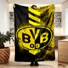 Borussia Dortmund Print Blanket - Soft & Comfortable, for Bedroom, Travel, Sofa, Home Decoration - Birthday Christmas Gift for Friend