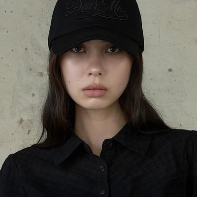 DEAR,ME New Type Ballcap [Black/Black]