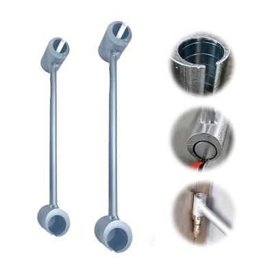 Clé de réglage de charnière de porte robuste - Outil de clé réglable pour boulons ronds de calibre standard, aucune électricité requise - 1 pièce