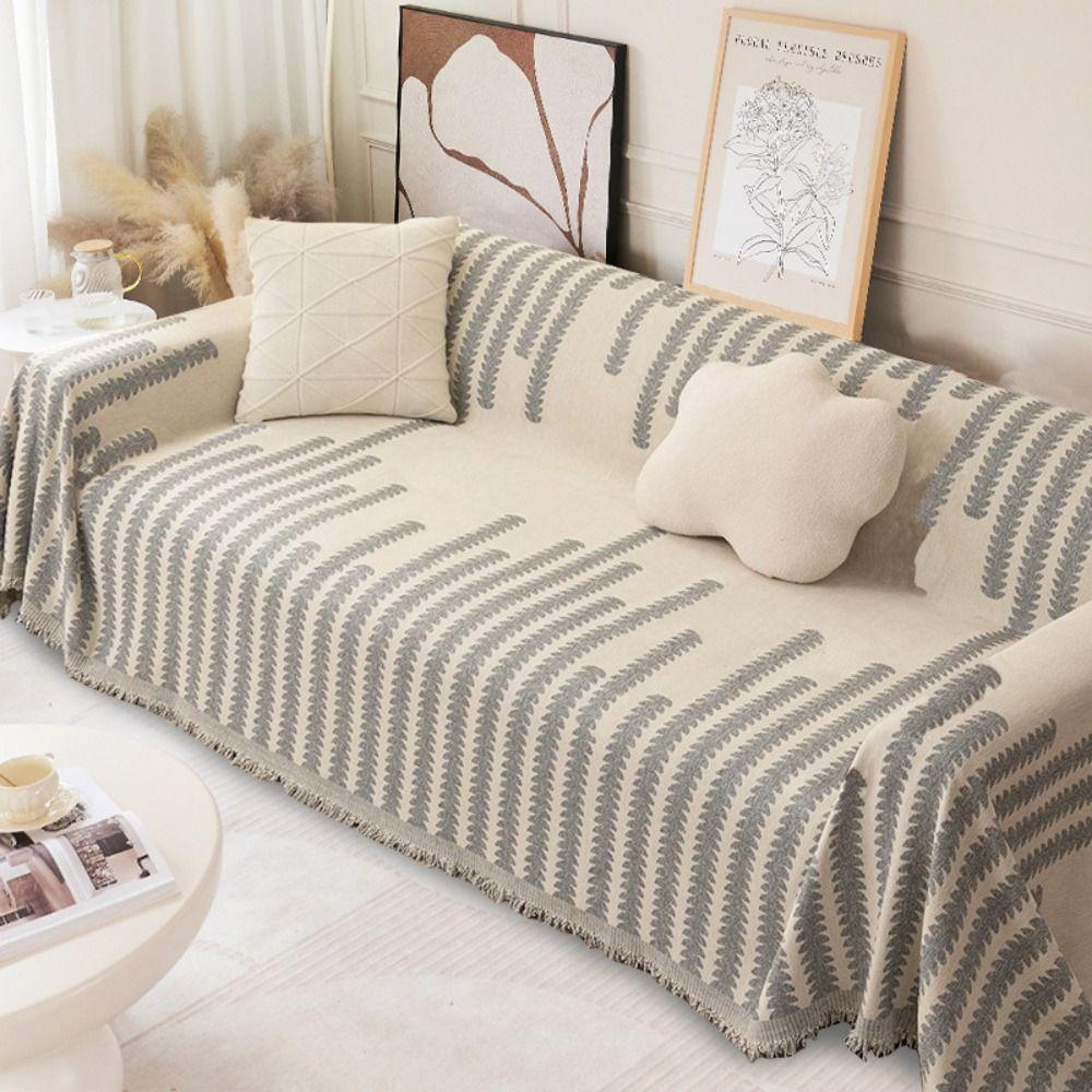 

Двусторонний плед для дивана, двусторонняя печать, одеяло для кровати, новое шенильное полотенце для дивана серый