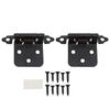 RV Cabinet Hinge 1 2in Overlay Self Closing Cabinet Hinge Hardware for Rv Boat Bathroom Kitchen Black