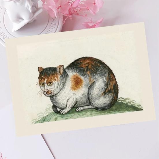 Pisici Urate în Picturi Renascentiste Calendar 2026 Pisici Medievale Amuzante Calendar de Perete Vintage Planificator 12 Luni Artă de Perete cu Pisici Renascentiste Ciudate pentru Pisici