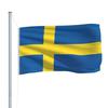 VidaXL Flag Sweden 90x150 Cm