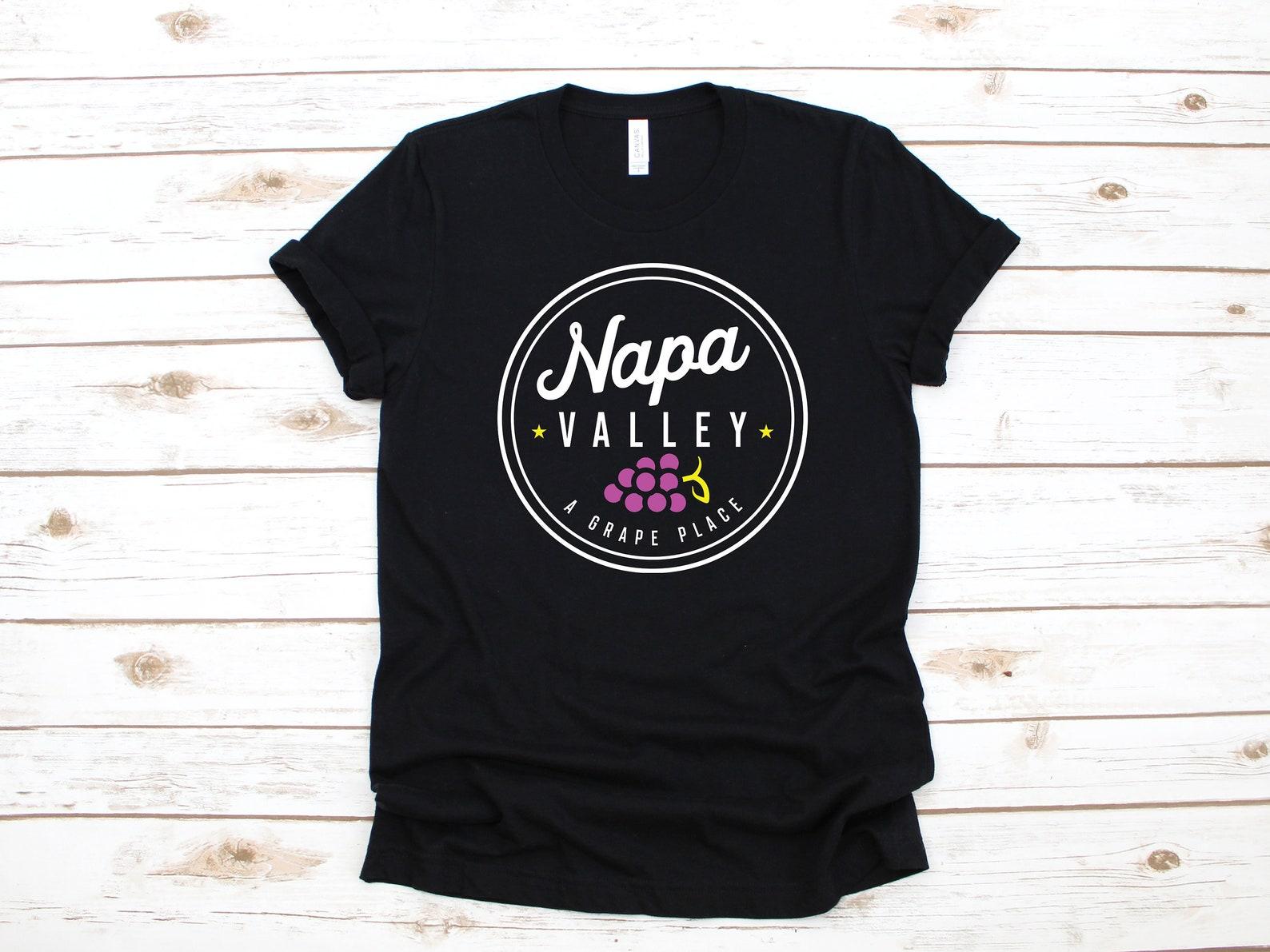 Napa Valley T-Shirt, Funny Napa Grape Place Tee, Napa Wine Tank Top, T-shirt, T-shirt,T-shirt, Kids Tee Apparel Gift S